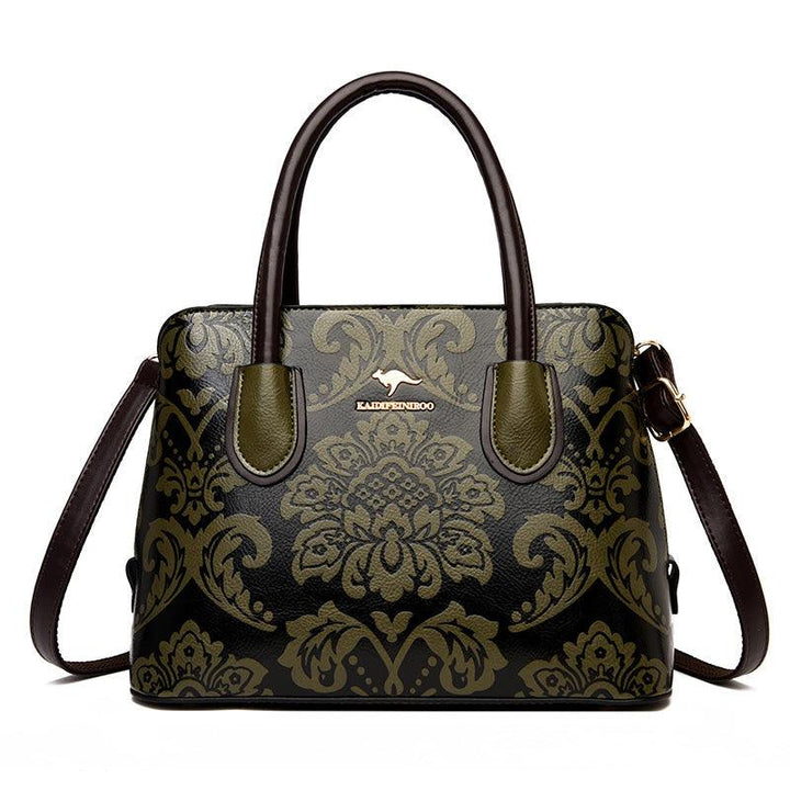 New Fashion Ethnic Wind Pressure Flower Bag