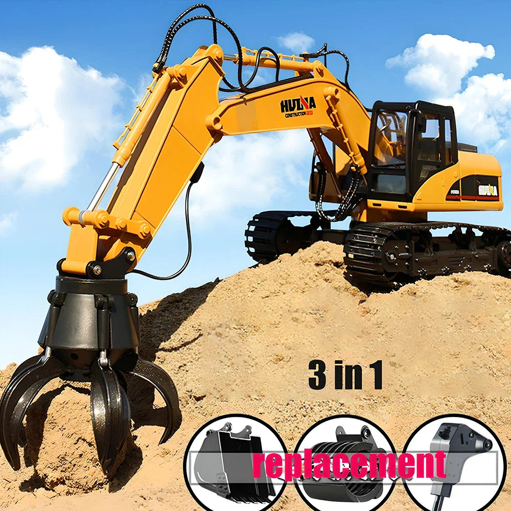 Excavator 3-in-1 Wood Ball Grabber