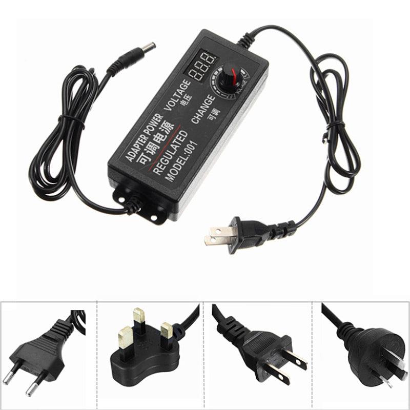 Excellway¬Æ 3-12V 5A 60W AC/DC Adapter Switching Power Supply Regulated Power Adapter Display