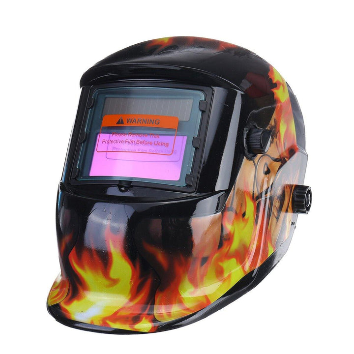 Solar Auto Darkening Welding Helmet Grinding Mask Filter Protective Cover