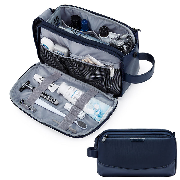 Large Travel Toiletry Organizer for Men - Water-resistant Dopp Kit