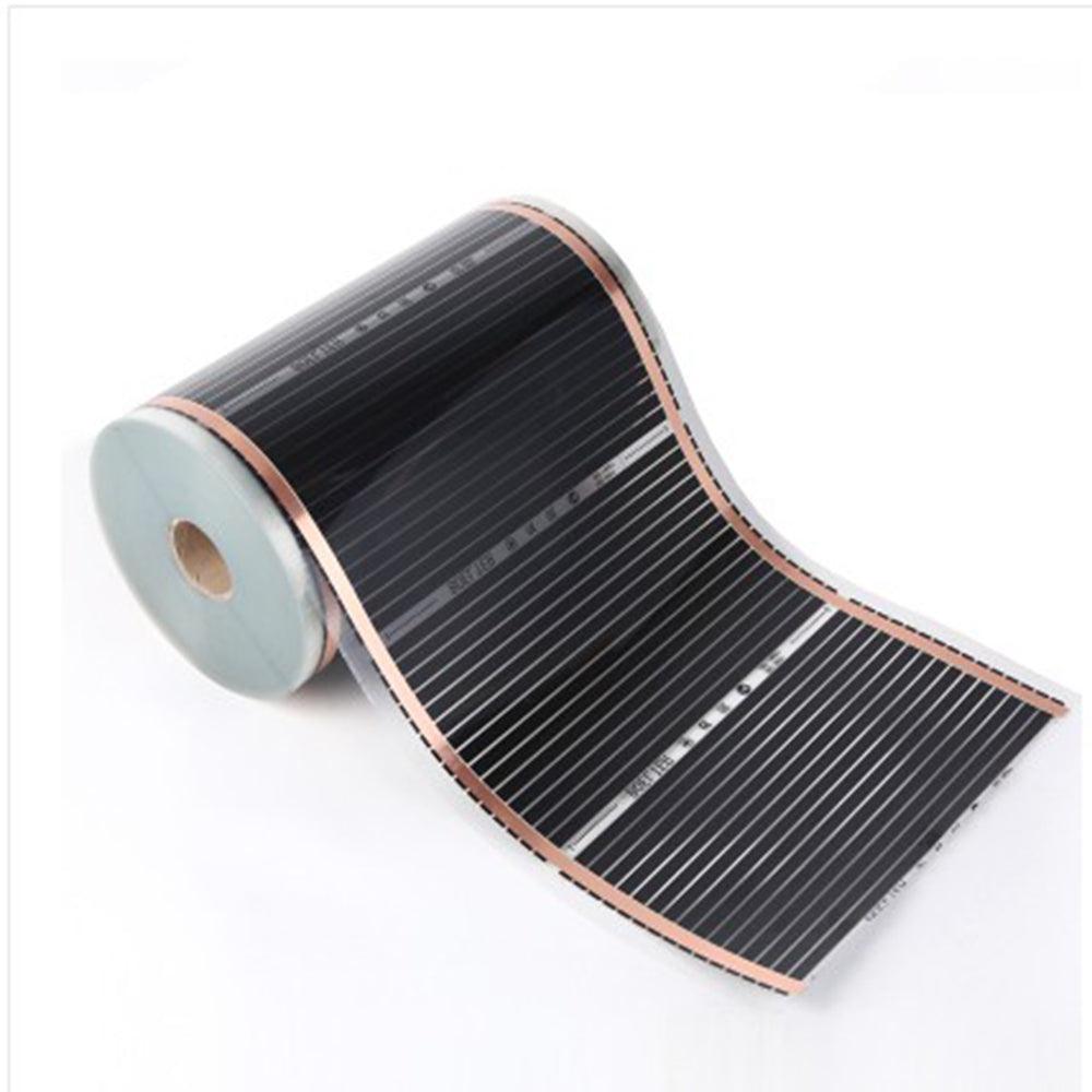 220V 50cm Width Healthy Floor Heating Infrared Underfloor Heating Carbon Film Heater Electric Floor Warming Mat