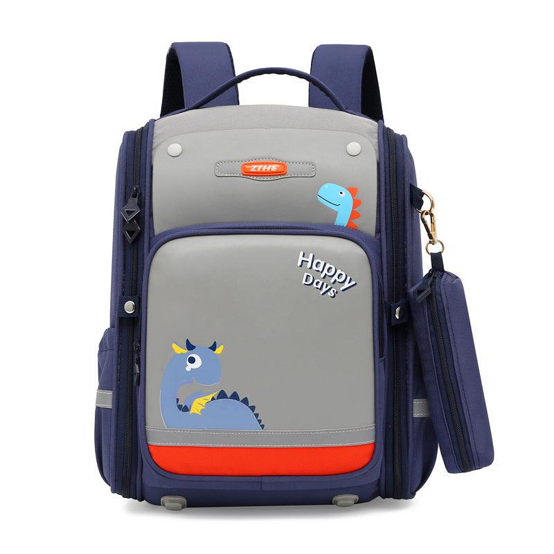 Primary School Cartoon Ultra-light Spine Protection Schoolbag