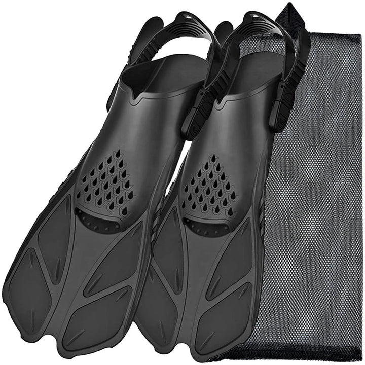 Adjustable Open Heel Snorkel Fins