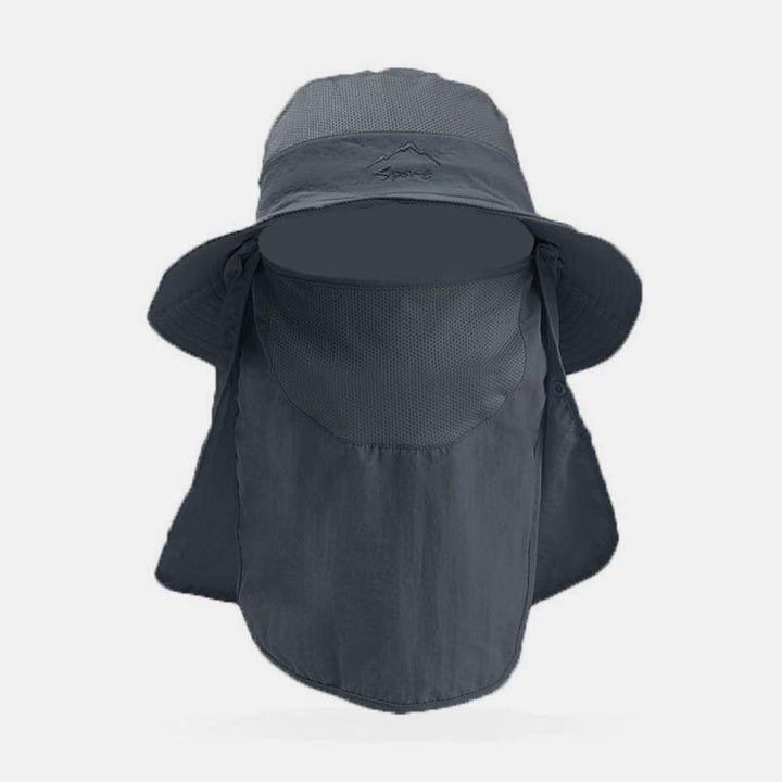 Removable Outdoor Quick-drying Sunscreen Waterproof Fisherman Hat Breathable Bucket Hat