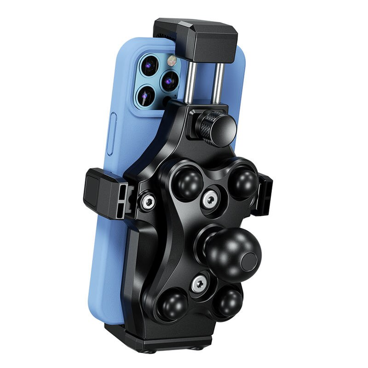 360¬∞ Rotating Shockproof Bike & Motorcycle Phone Mount for 4.7-7.2 Inch Devices