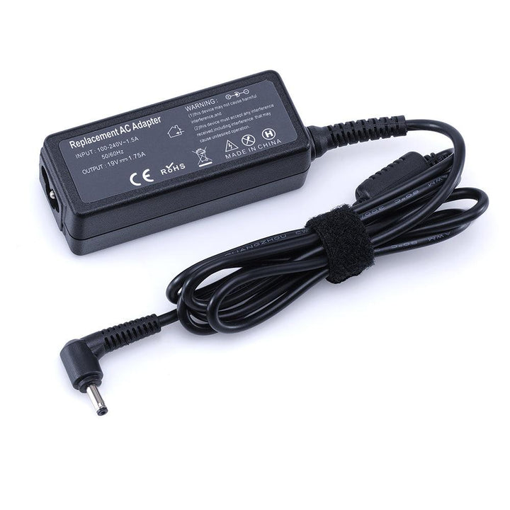 19V 40W 1.75A Laptop Power Adapter Notebook Charger Interface 4.0*1.35 for Asus Add the AC Cable