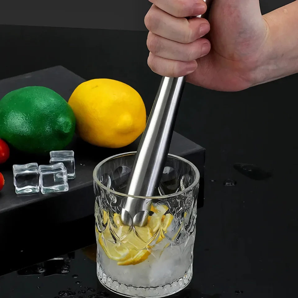 Cocktail Shaker Stick Muddler Drink Pusher