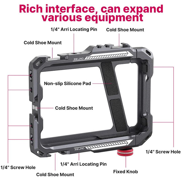 Lino Phone Cage Video Vlog Rig: Capture Your Moments with Flair