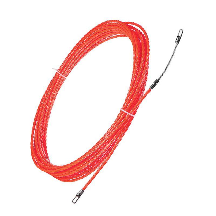 30M 4.5mm Snake Cable Push Puller Fish Tape Reel Conduit Ducting Rodder Pulling Puller (4.5mm)