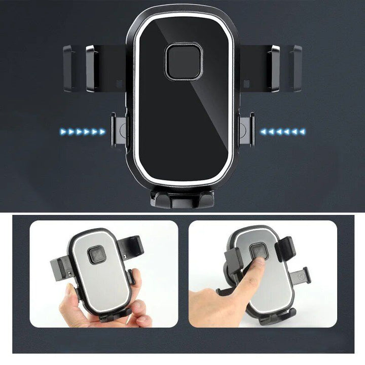 360¬∞ Rotating Auto-Gravity Phone Holder for Car Air Vent