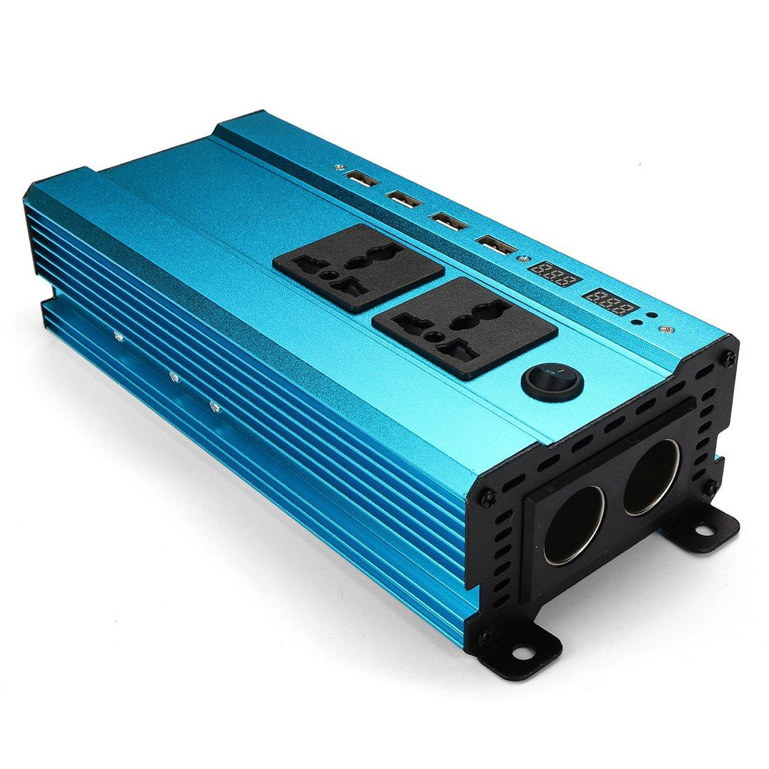 1000W/500W 4USB Interface Solar Power Inverter 12V/24V DC to 220V AC Converter Charger