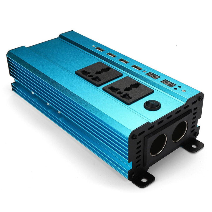 1000W/500W 4USB Interface Solar Power Inverter 12V/24V DC to 220V AC Converter Charger