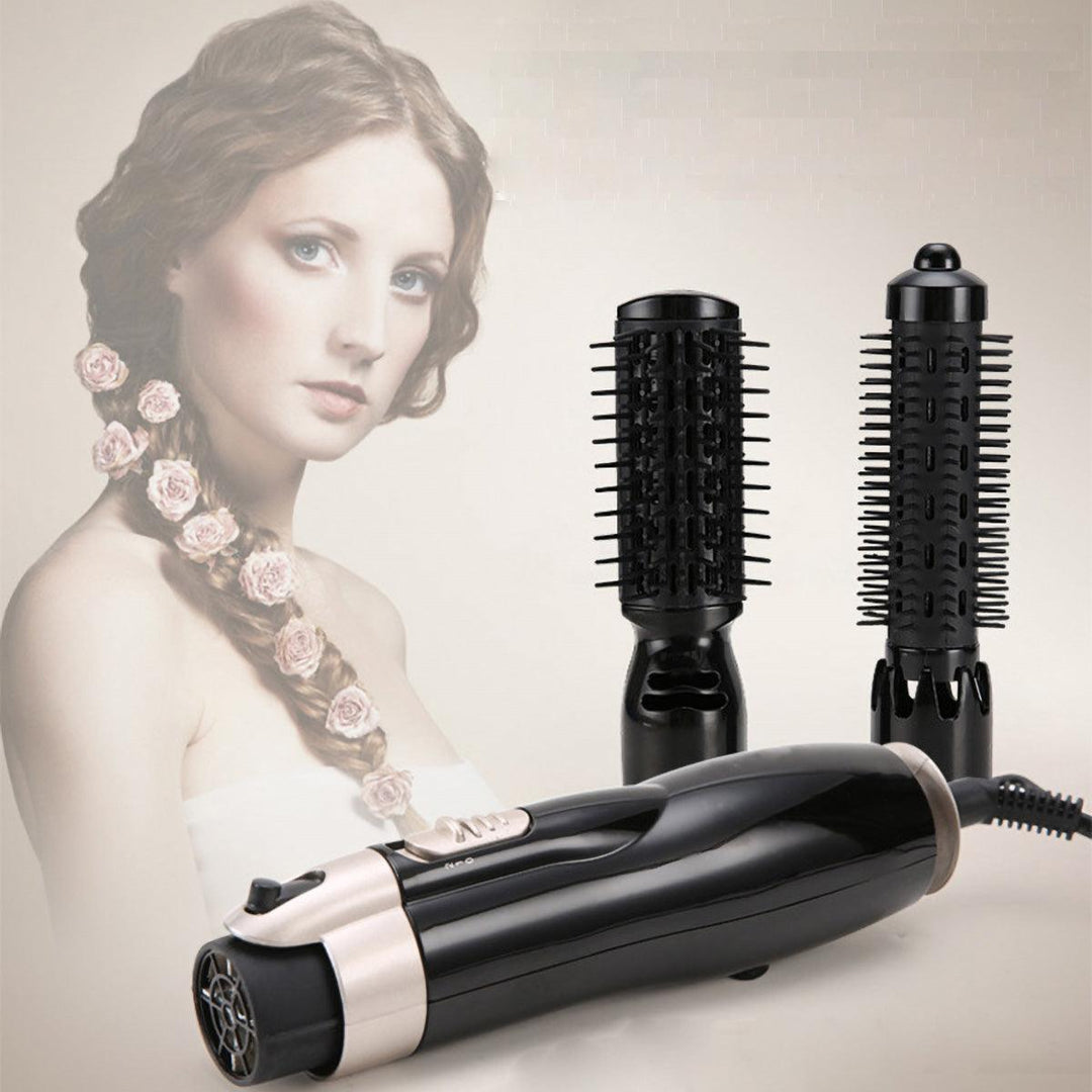 2 In 1 Professional Hair Dryer Comb Wet/Dry Hair Straightener Styling Curling