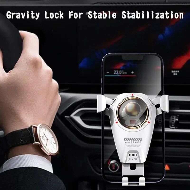 360¬∞ Rotatable Spaceman Smart Car Vent Mount for 4.7-7.2 inch Smartphones