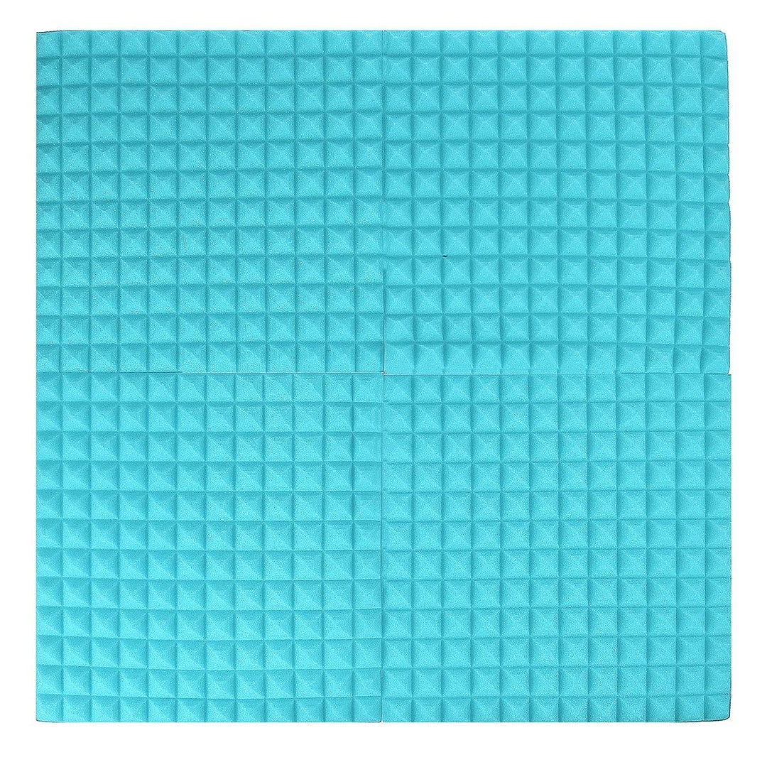 30x30x3cm 12PCS Soundproof Foams Sponge Sound Insulation Studio Wall Panel Tiles