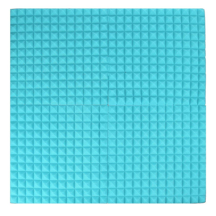 30x30x3cm 12PCS Soundproof Foams Sponge Sound Insulation Studio Wall Panel Tiles