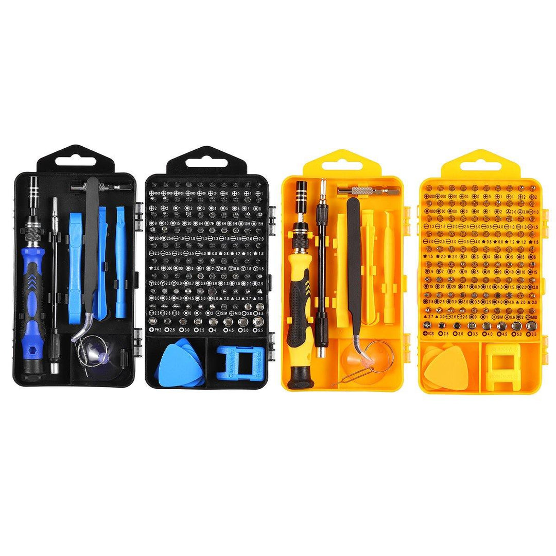 117-In-1 Multi Function Precision Screwdriver Set of Screw Driver Bit Hand Tools Repair Device Hand Tools