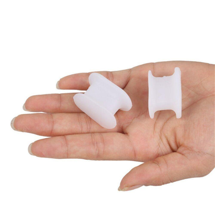 1 Pair Silicone Toe Separator Foot Support Bunion Posture Correction Guard Squishies Squishy