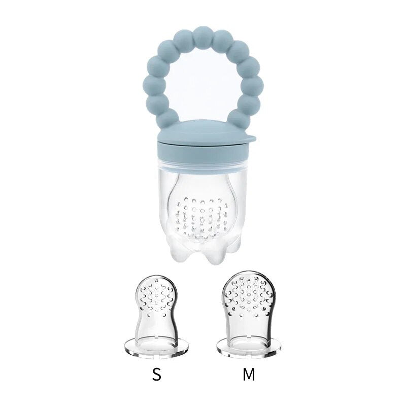 Silicone Baby Pacifier Feeder for Teething & Feeding