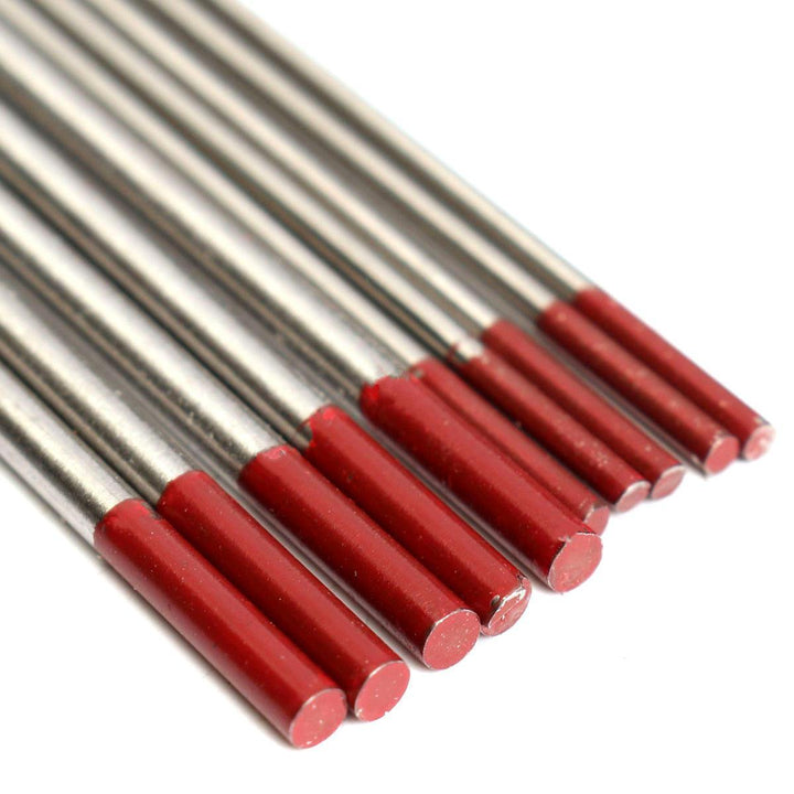 10Pcs 2 Percent Thoriated WT20 TIG Tungsten Electrode Assorted