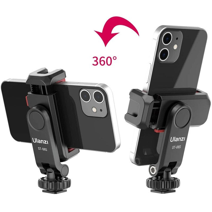 Vertical Phone Mount Holder Tripod - Perfect Vlogging Companion