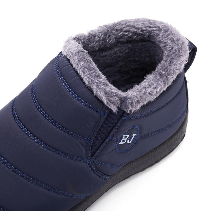 Men Winter Cotton Warm Lined Casual Outdoor Snow Boots