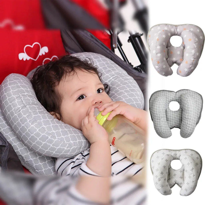 Newborn & Toddler U-Shape Headrest Support Pillow for Car Seats & Strollers