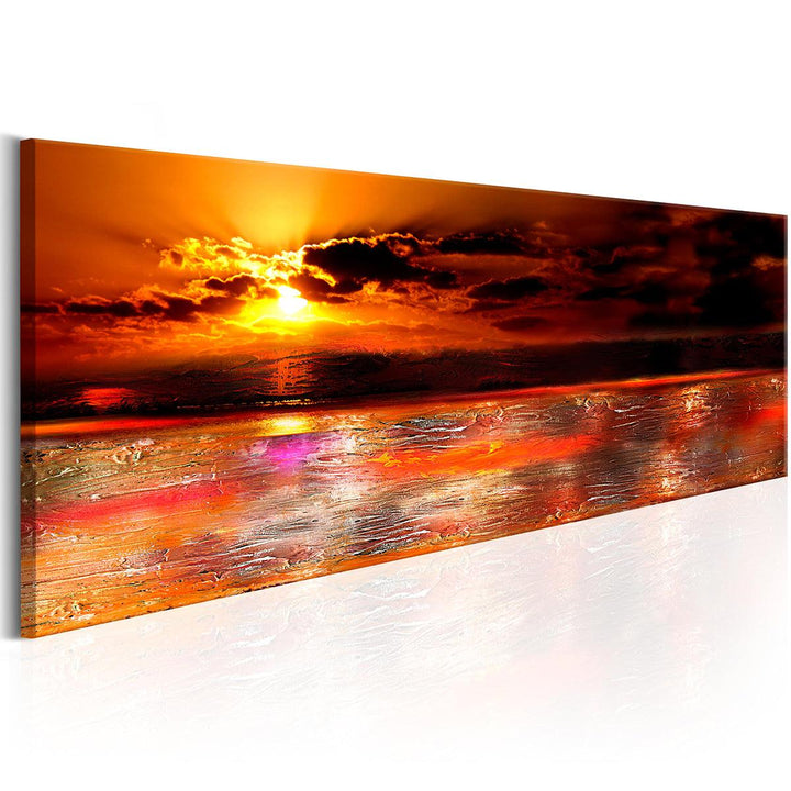 40*120/45*135cm Canvas Unframed Wall Painting Sea Sunset Hanging Pictures Modern Home Wall Decoration Supplies