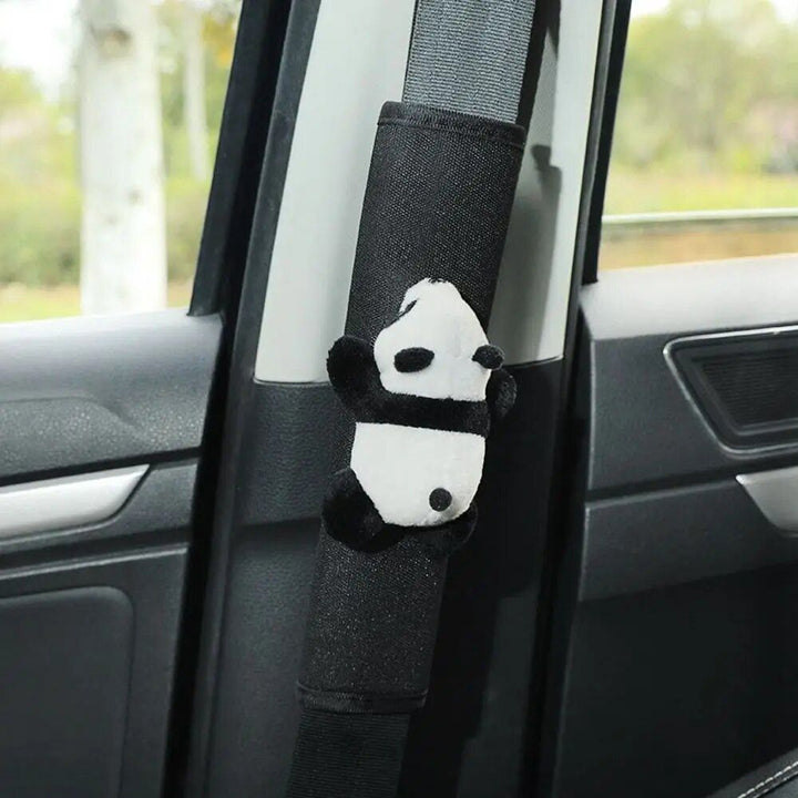 Adjustable Panda Seat Belt Shoulder Pad