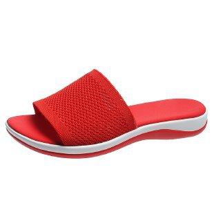 Hot Diamond Lettering Polyurethane Lightweight Platform Slippers