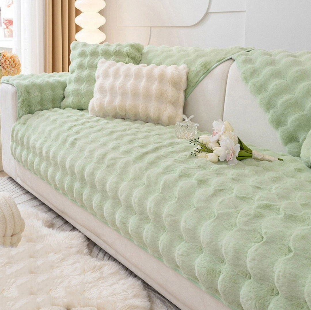 Plush Sofa Cover