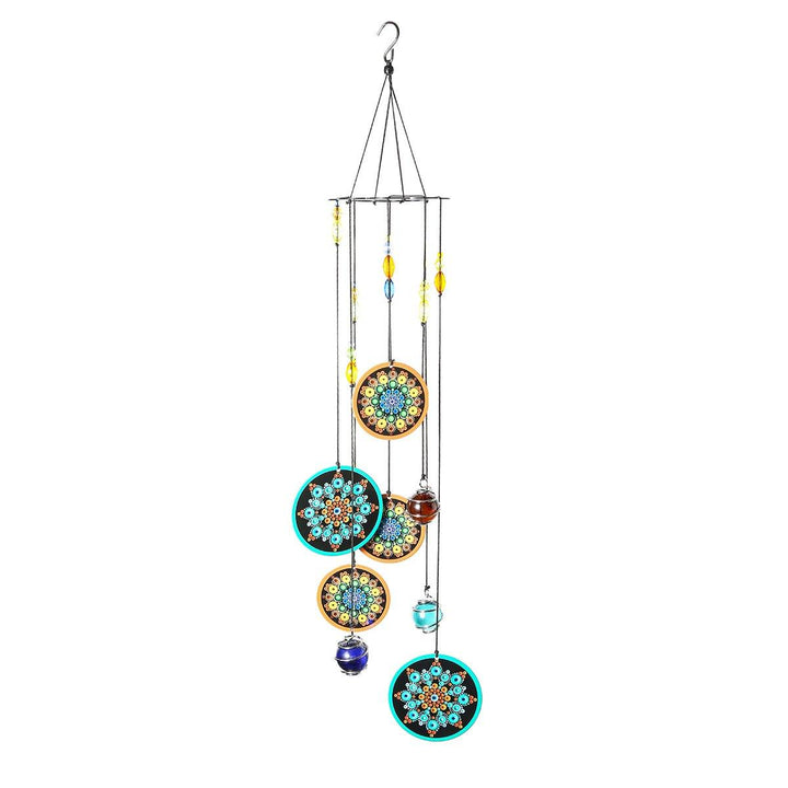 16" Metal Outdoor Hanging Wind Chimes Bell Ornament Garden Indoor Home Decoration