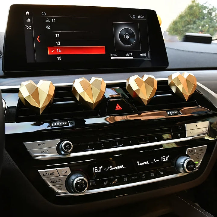 Heart-Shaped Car Vent Air Freshener