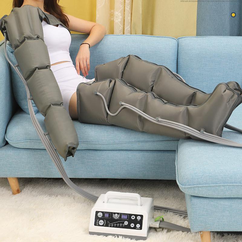 220V Air Circle Compression Pressure Wraps Massager Leg Arm Waist Muscle Relaxed Device