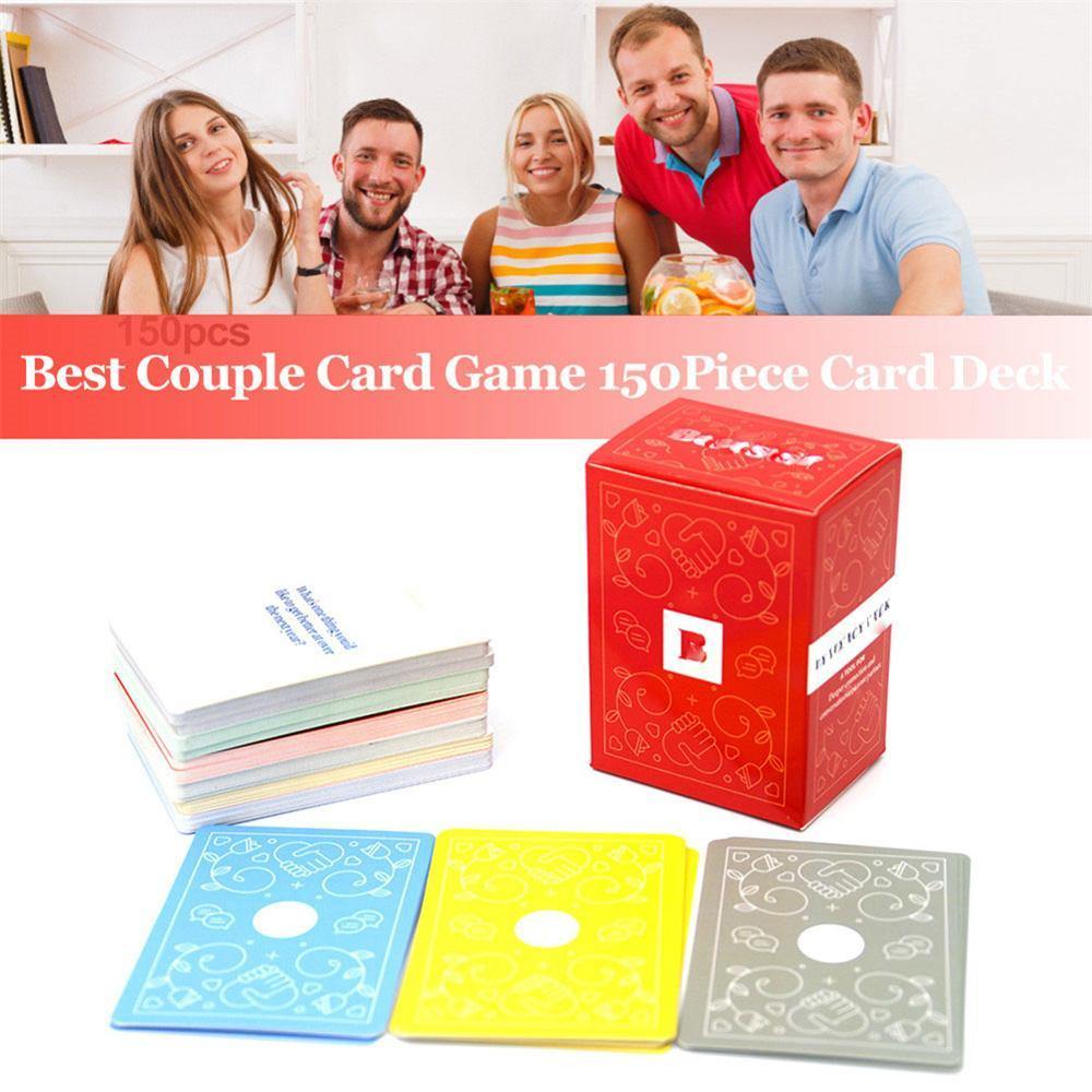 Best Couple Playing Cards Game Card Deck Intimacy Board Game English Version Romantic Gifts for Family Couples (Initmacy Deck)