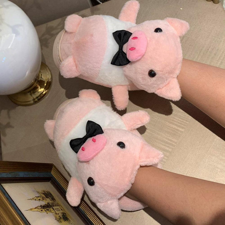 Cartoon cotton slippers