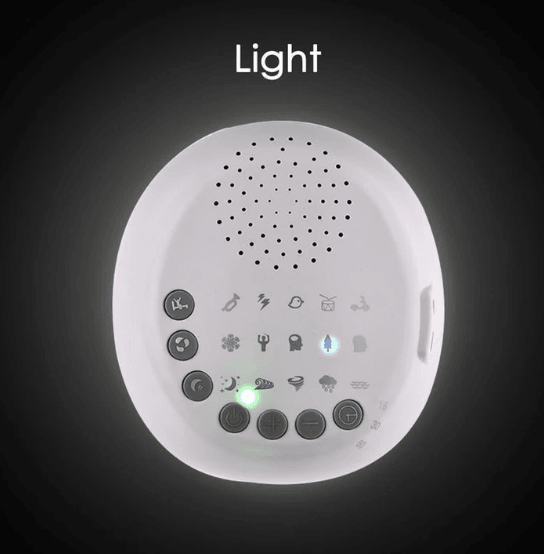 White Noise Machine for Baby Sleeping & Relaxation (White)