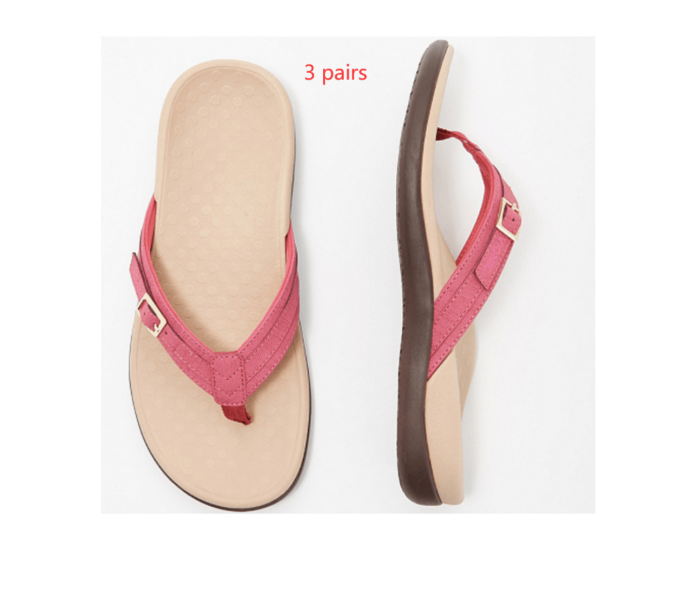 Flat casual flip-flop sandals women