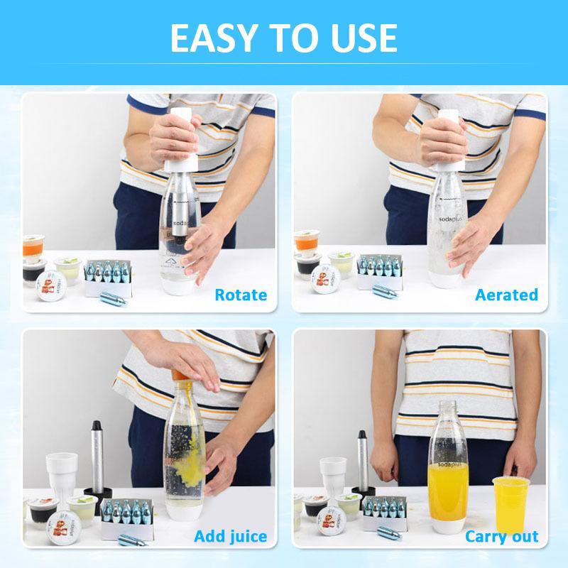 Portable Sparkling Water Soda Water Soda Machine Carbon Dioxide Gas Cylinder Beverage Cold Drink Machine