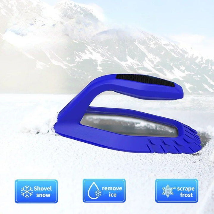 4-in-1 Quick Clean Windshield Ice & Snow Remover Tool