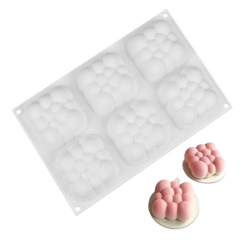 Cake Mold for Baking Dessert Mousse Silicone 3D Mould Silikonowe Moule Pastry Chocolate Pan Fondant Bakeware - MRSLM