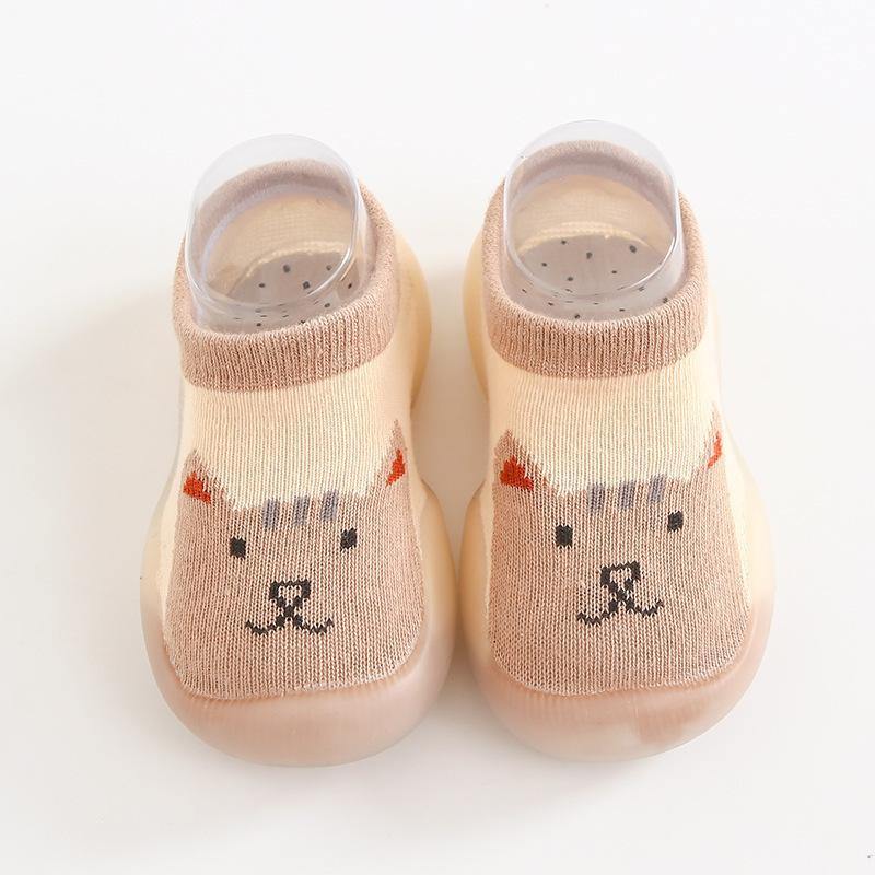 Baby Toddler Socks Girls Toddler Shoes Boys Shoes Non-slip Thickening Shoes Sock Floor Shoes Foot Socks Animal Style - MRSLM