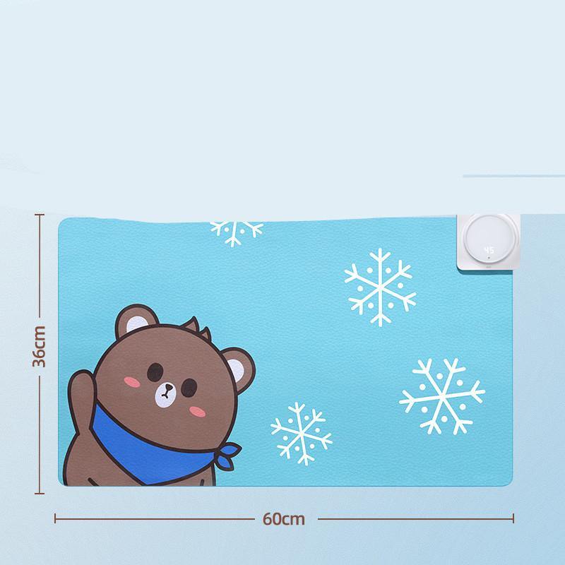 Heating Mouse Pad USB Heating Pad Heating Mouse Pad Office Warming Table Mat - MRSLM