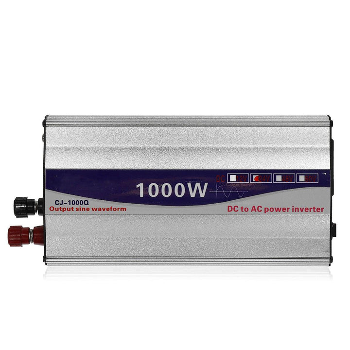 1000W Peak 12V / 24V to 220V Pure Sine Wave Inverter Power Inverter Converter - MRSLM