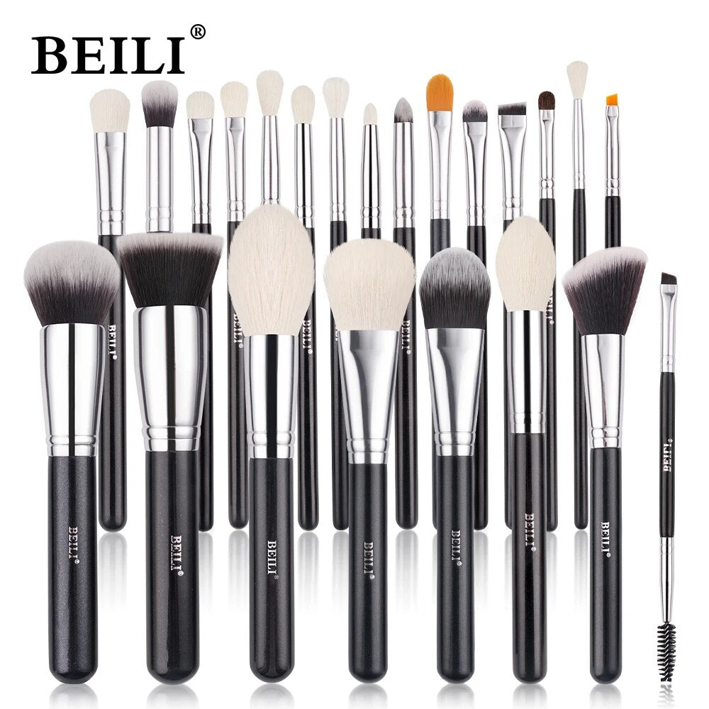 Professional 30PCS Black Makeup Brushes Set