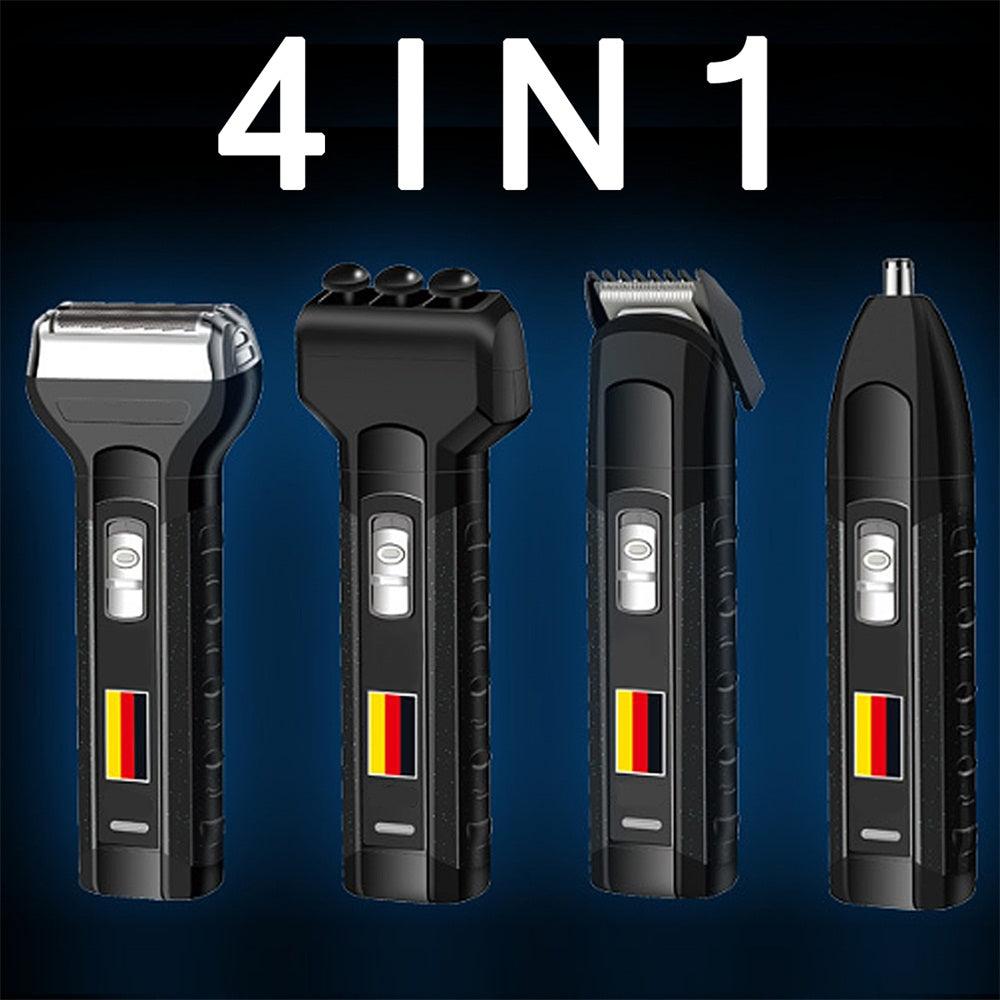 4 In 1 Electric Beard Shaver Hair Clipper Nose Hair Trimmer