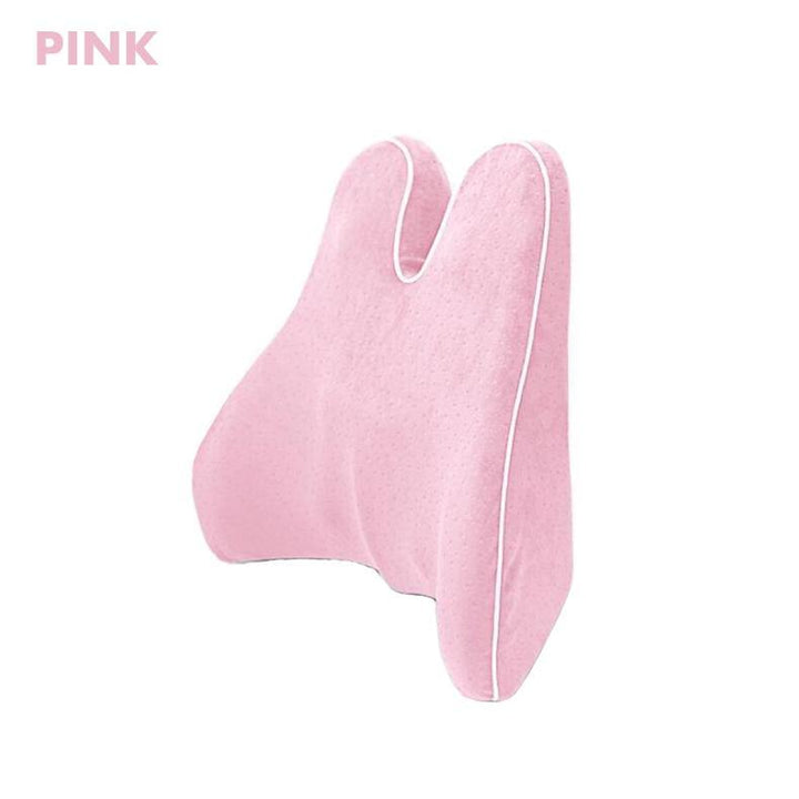 Memory Foam Waist Lumbar Side Support Pillow Spine Coccyx Protect Orthopedic Car Seat Office Sofa Chair Back Cushion - MRSLM