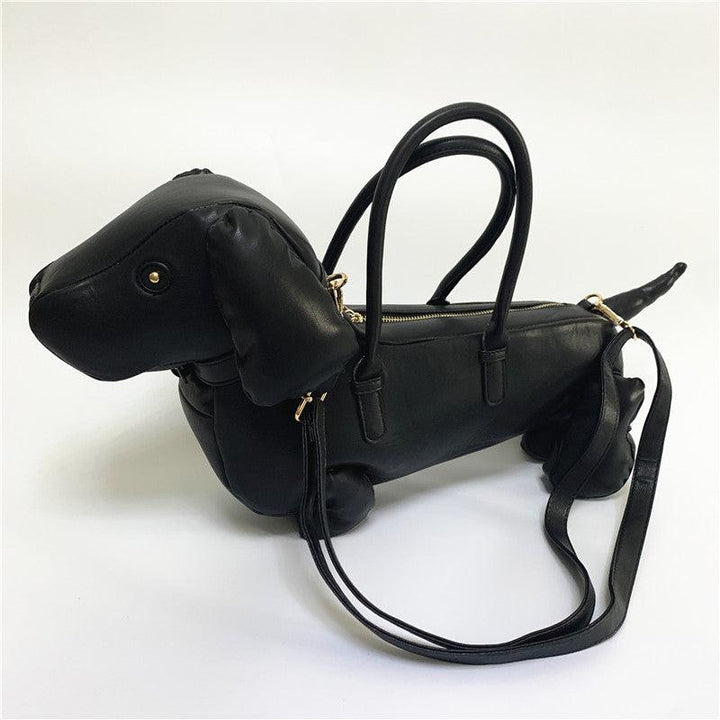 Puppy shape bag shoulder messenger bag