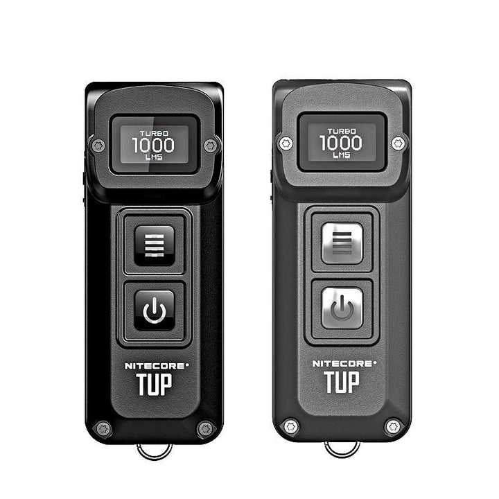 Knight Cole TUP Black Technology Metal Car Key Flashlight